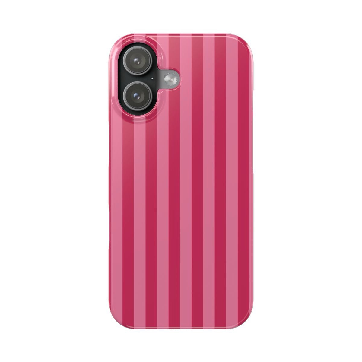 Red & Pink Stripe Case