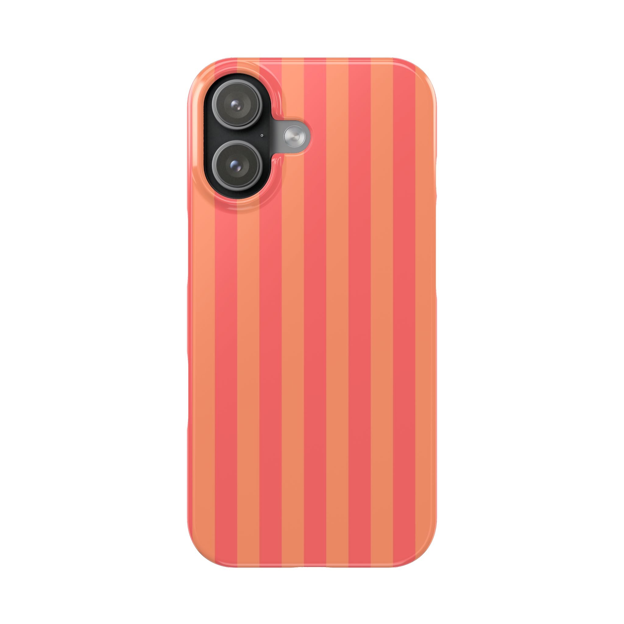 Coral Stripe Case