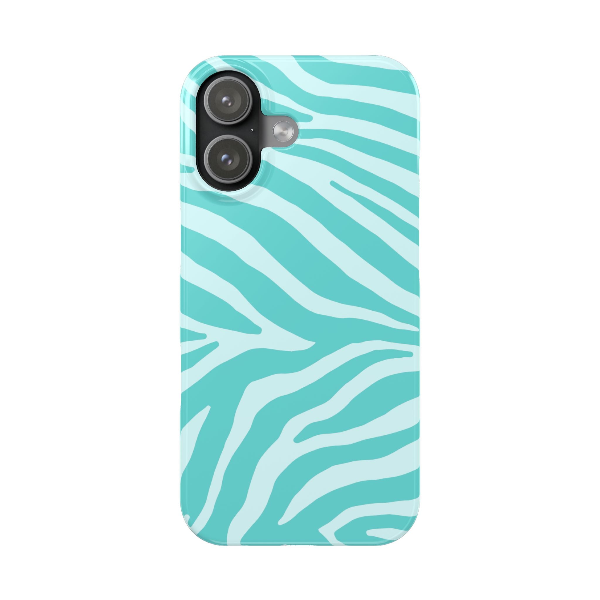 Teal Zebra Case